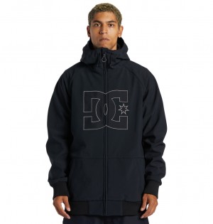 DC Shoes Spectrum - Technical Softshell Snow Jacket Siyah | KY3921586